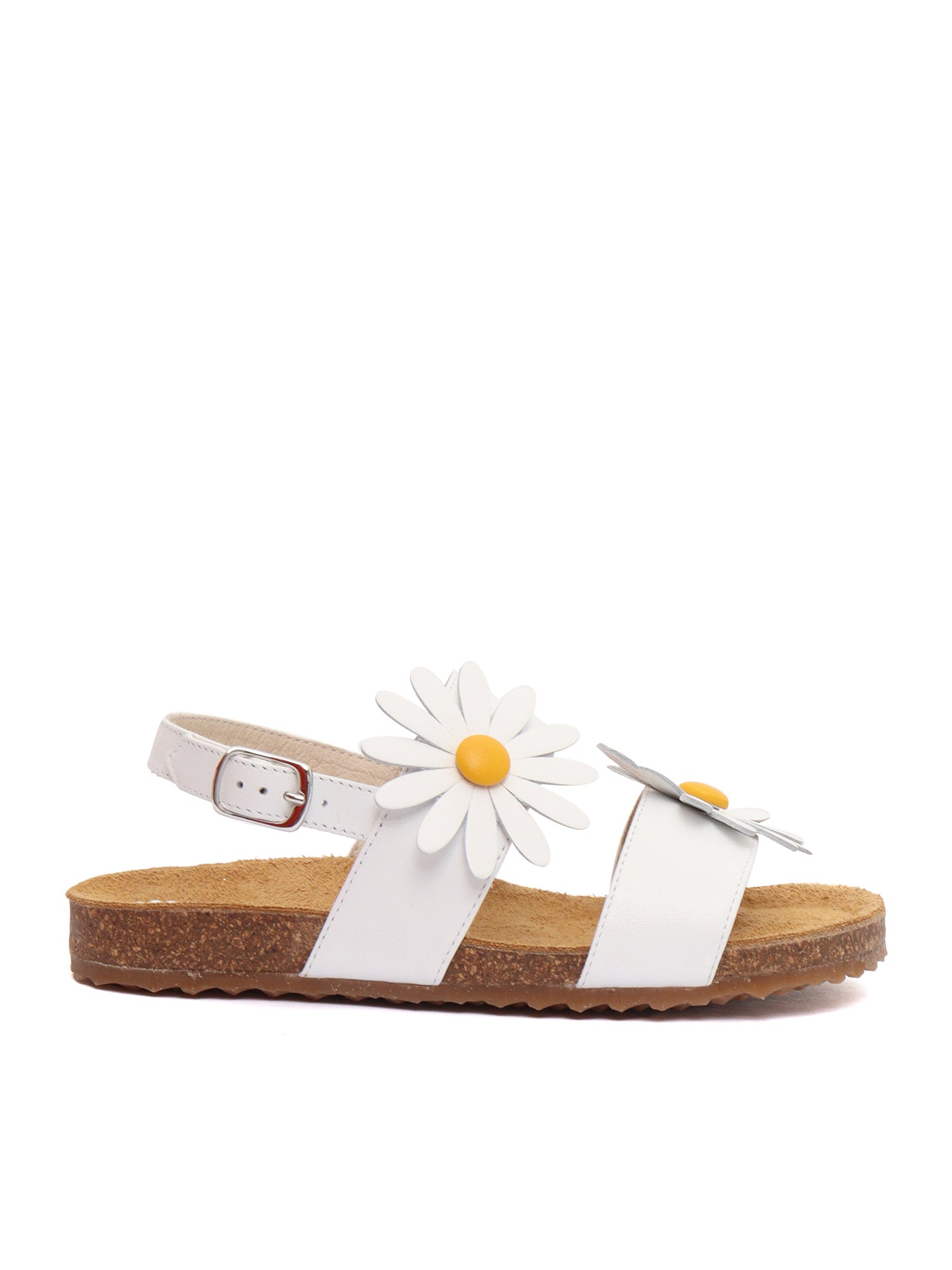 FLOWER JUNIOR SALDALS White Sandal