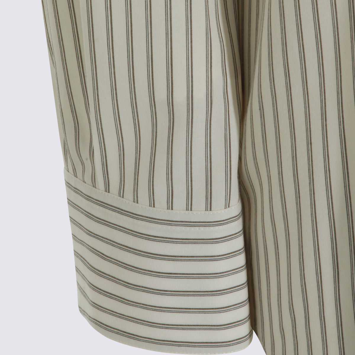 The Row Shirts Light Beige/black _co