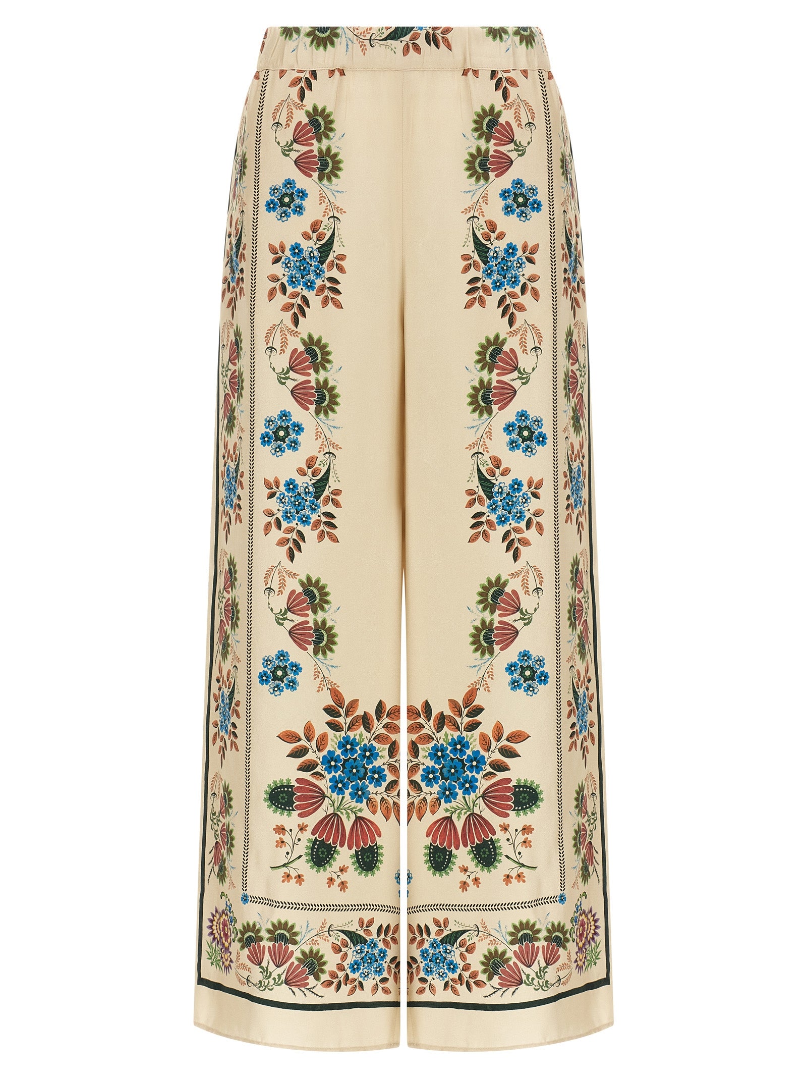 WkdSnack pants Beige Silk