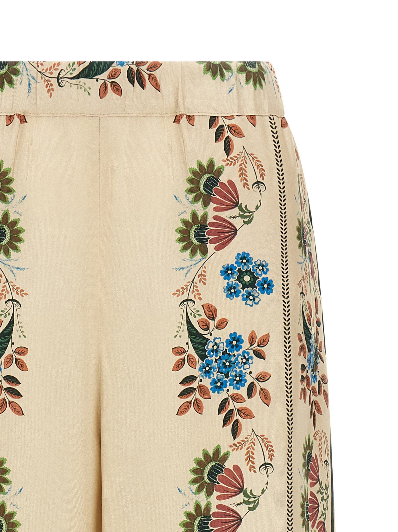 WkdSnack pants Beige Silk