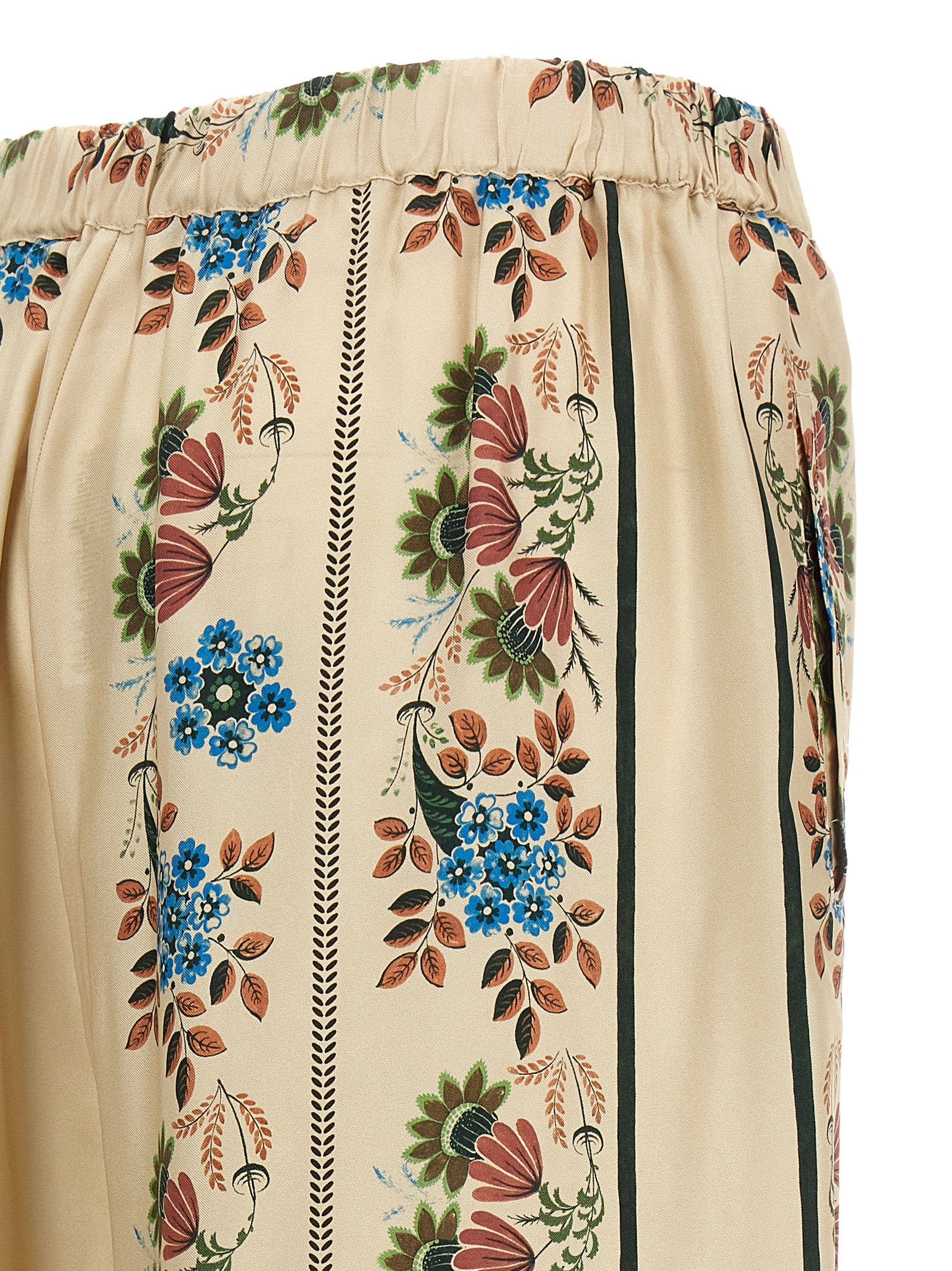 WkdSnack pants Beige Silk