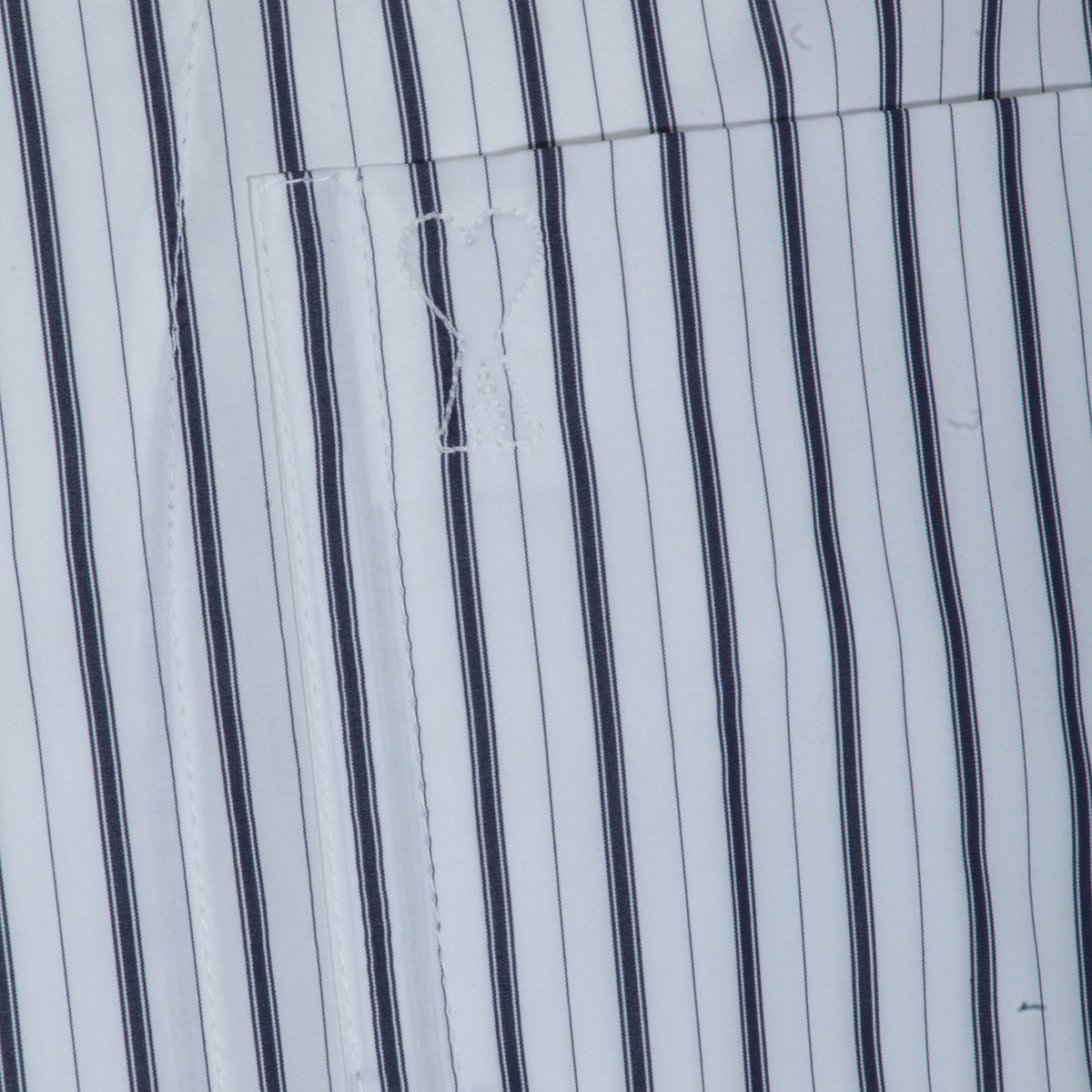 Ami Paris Shirts White-blue _co