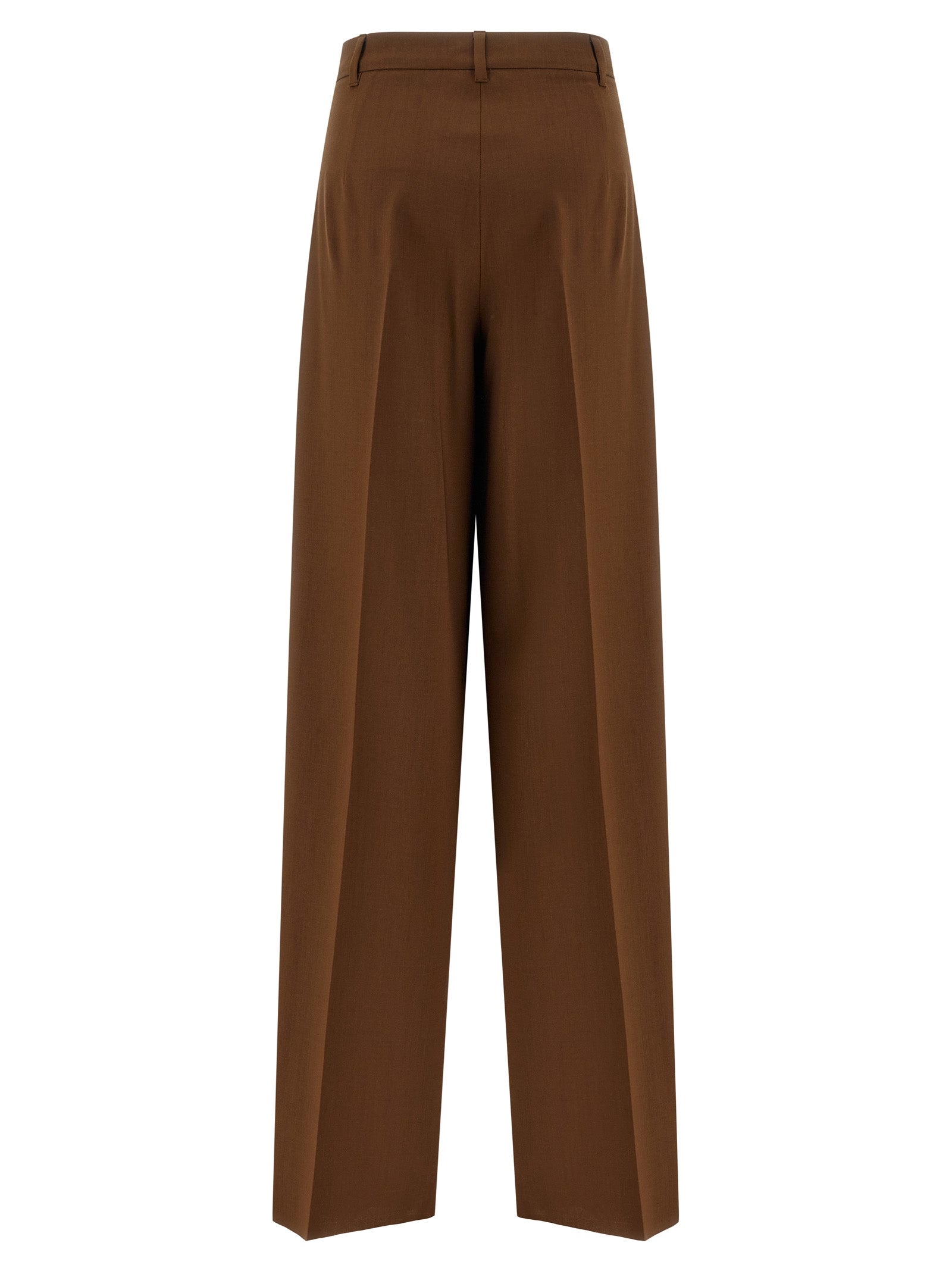 MstBacio pants Brown Virgin Wool
