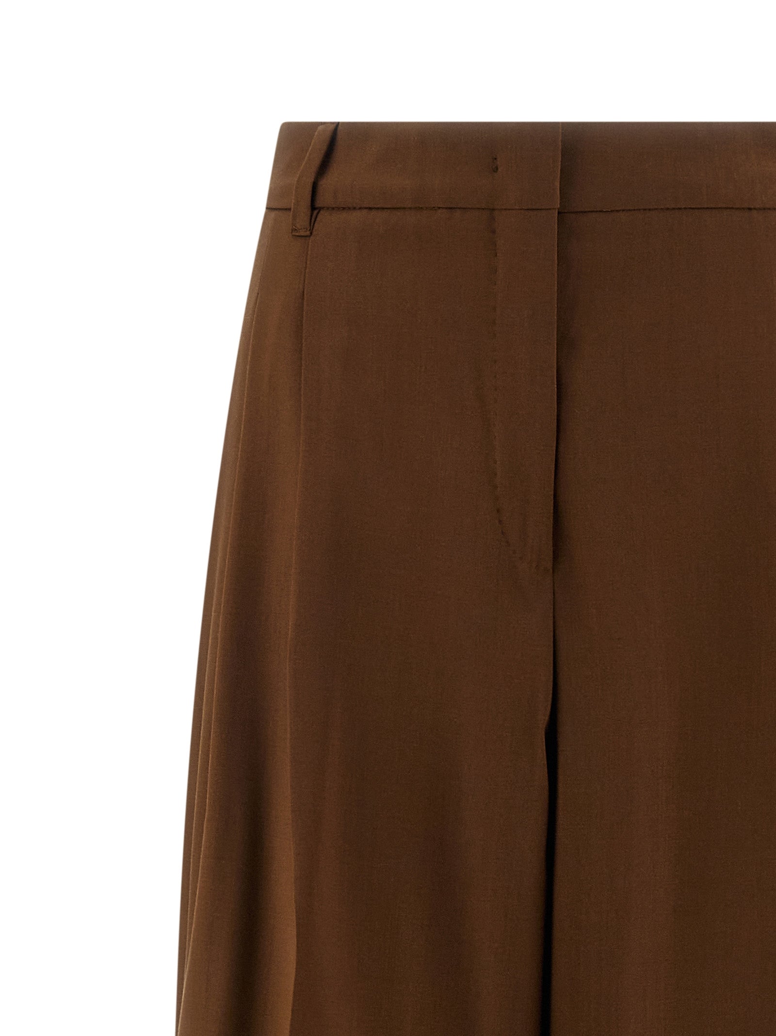 MstBacio pants Brown Virgin Wool