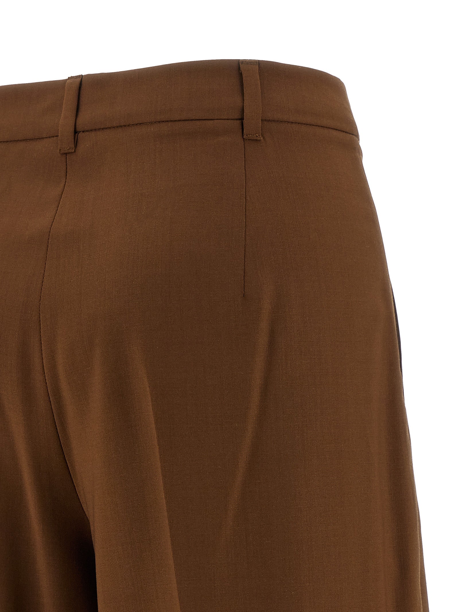 MstBacio pants Brown Virgin Wool
