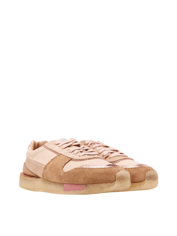 Clarks Suede sneaker in beige