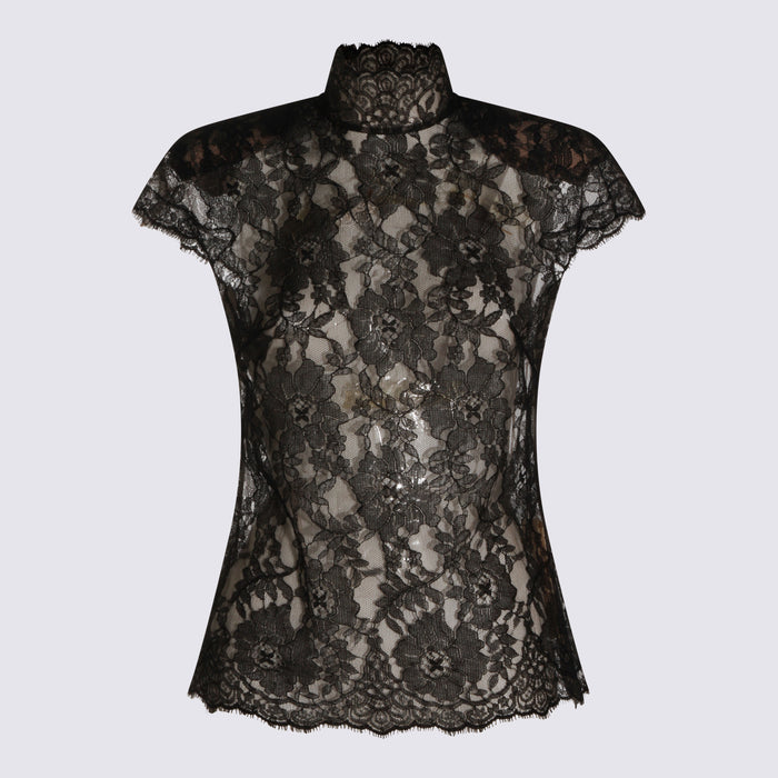 Valentino Top Black _se Ea