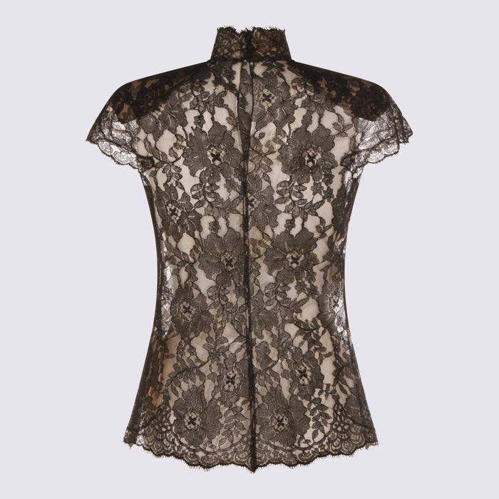 Valentino Top Black _se Ea