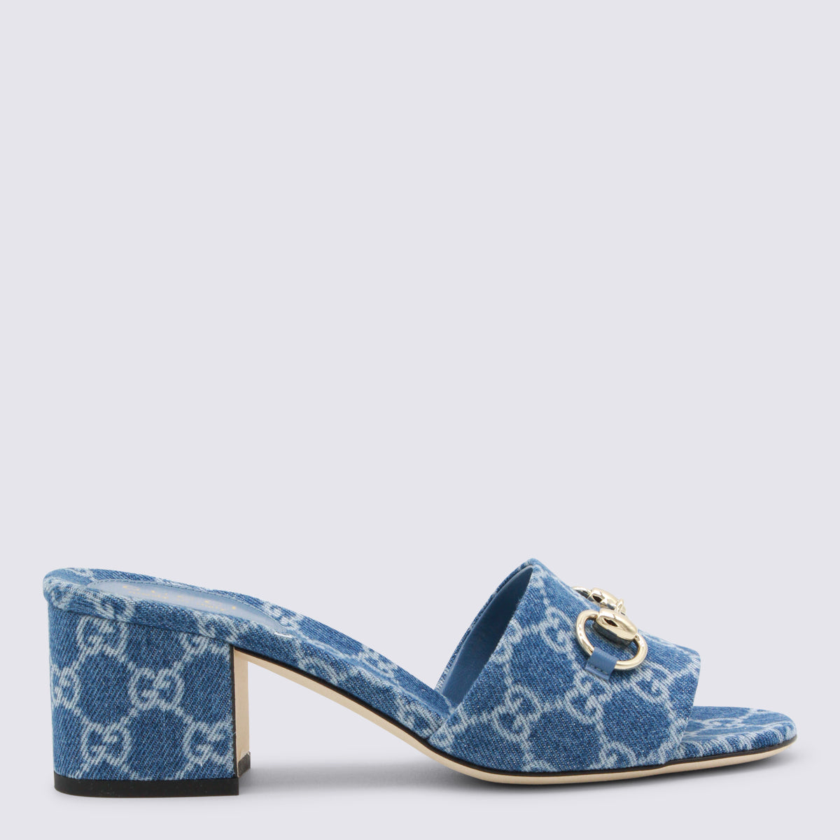 Gucci Sandals Denim _cover Tex Sole Le