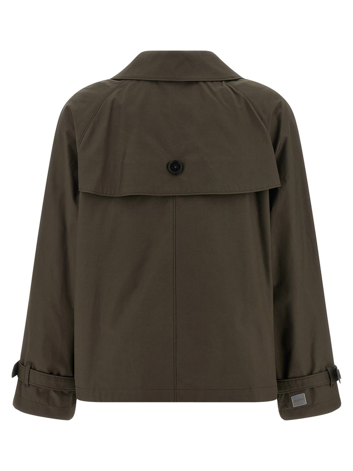 MtcTesoro trench coat Green Cotton Coats