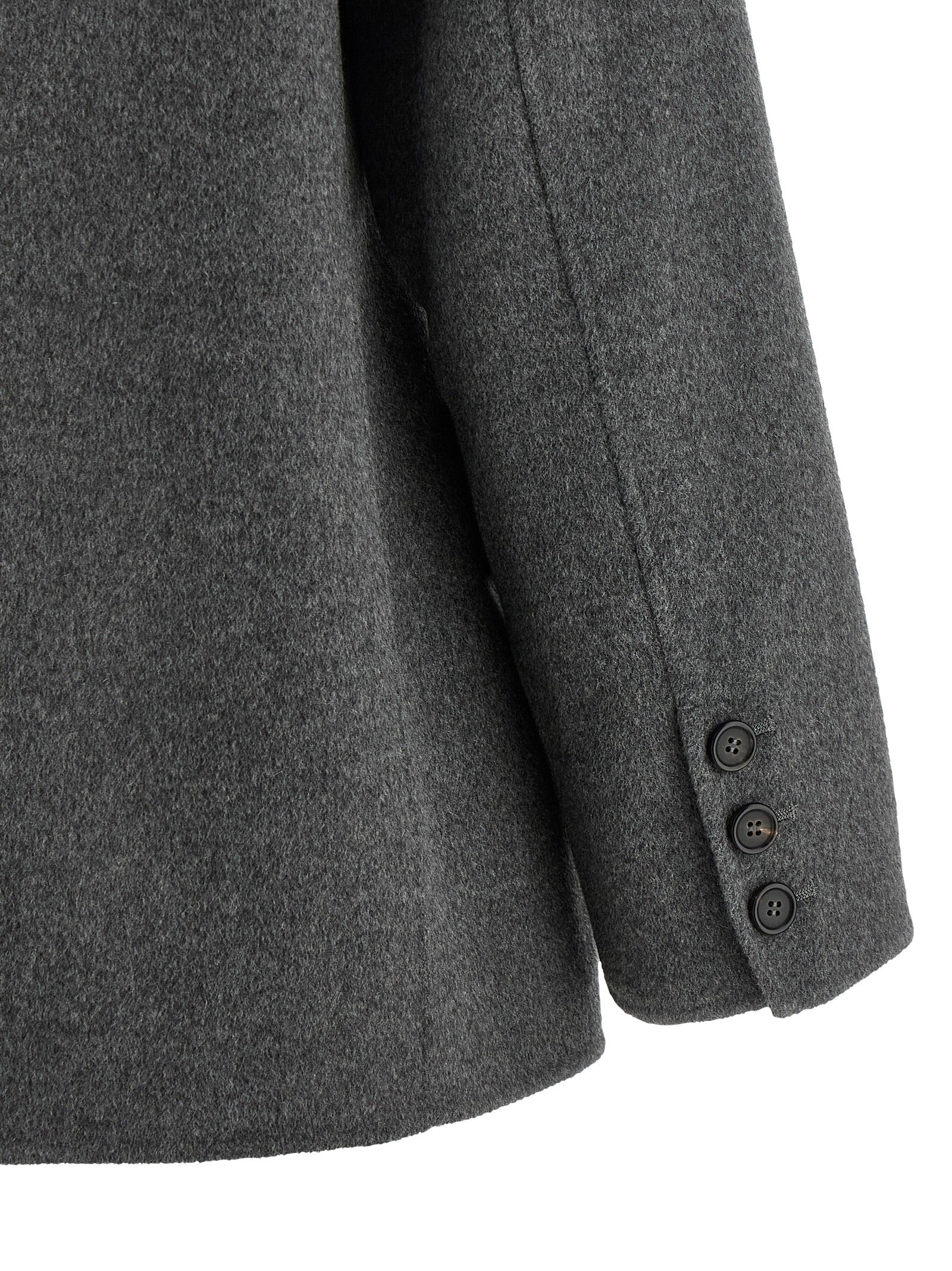 SmmElfi blazer Gray Virgin Wool Blazer, Suits