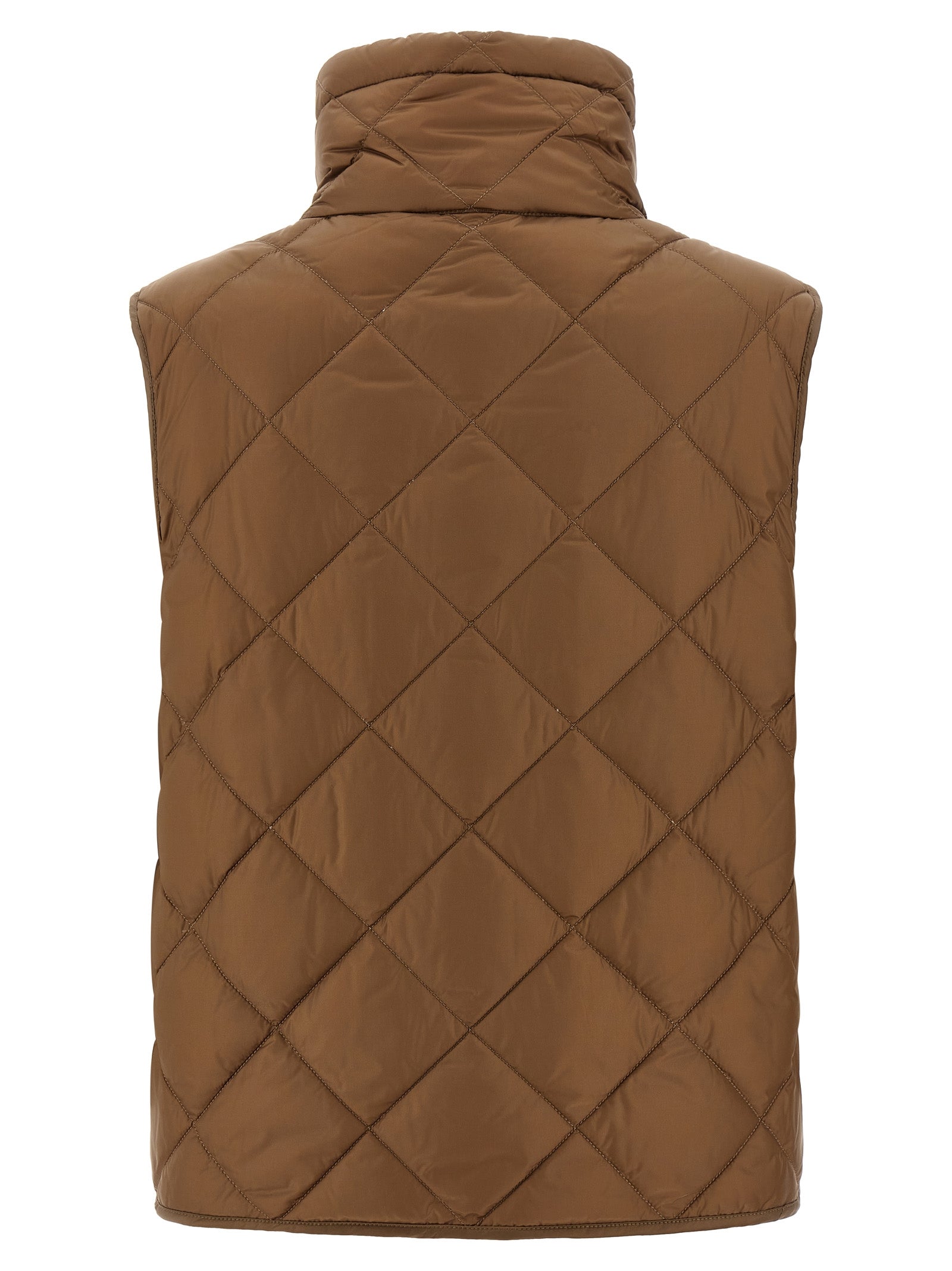 Tregic vest Brown Polyamide Gilet