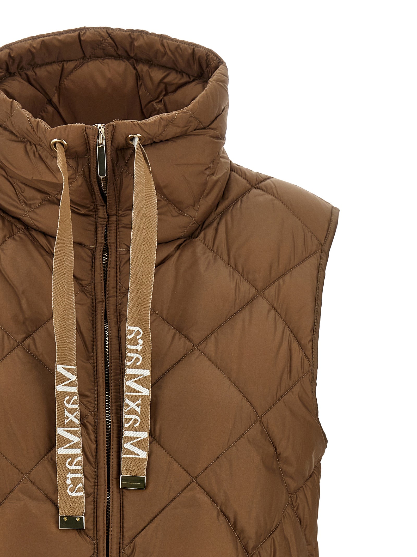 Tregic vest Brown Polyamide Gilet
