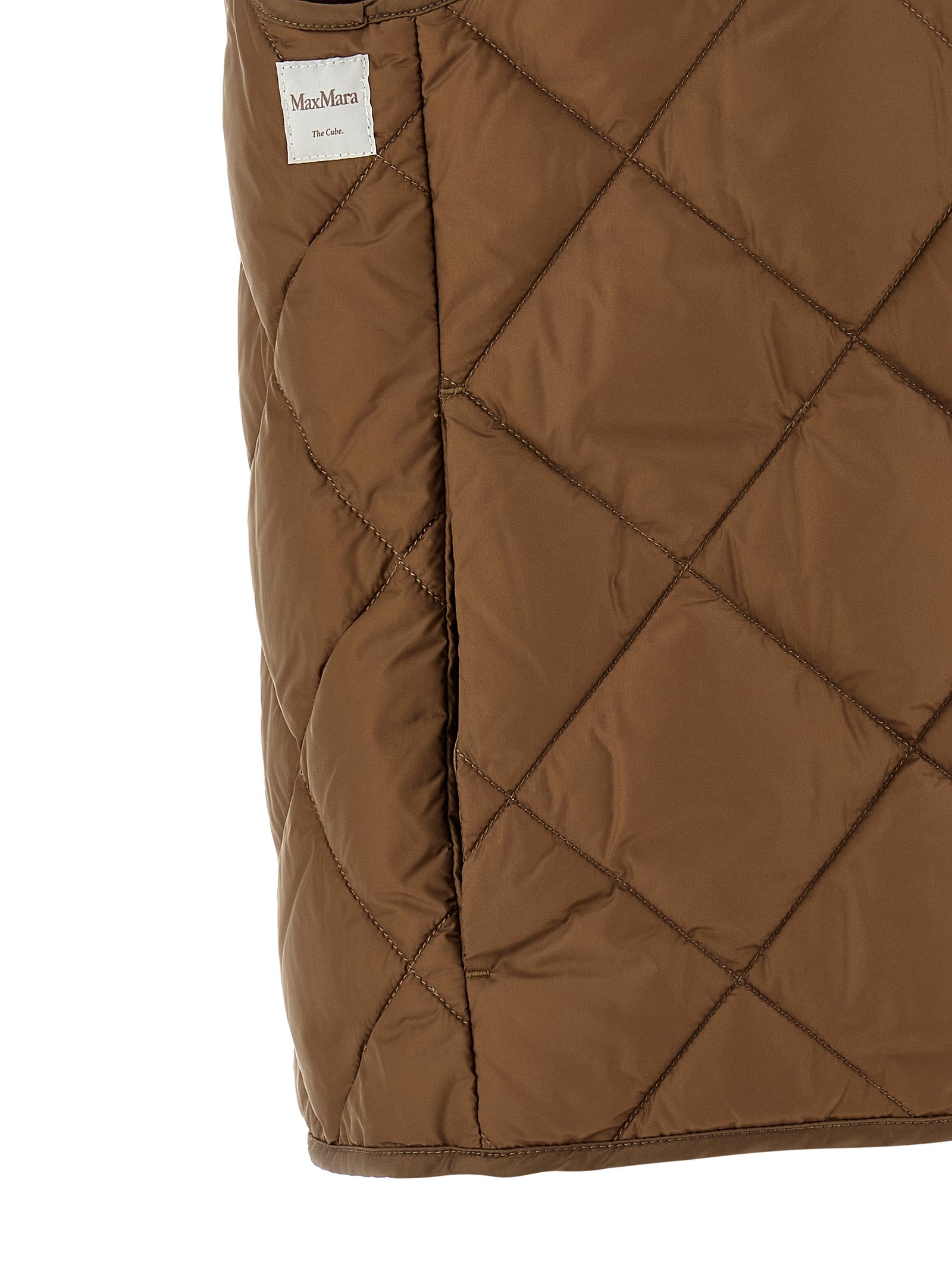 Tregic vest Brown Polyamide Gilet