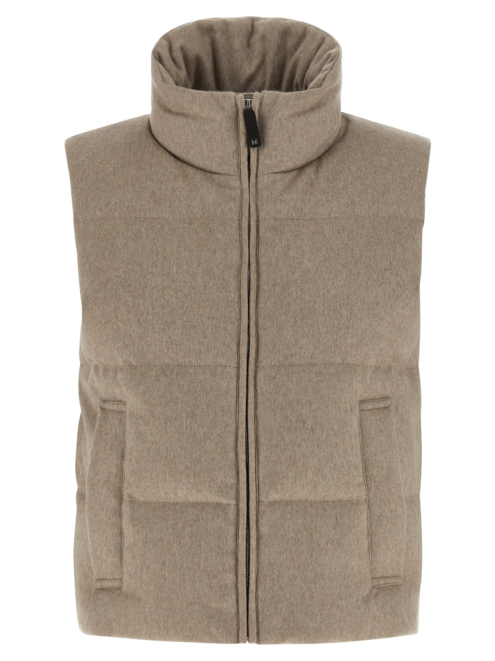 MtcAmoroso vest Beige Cashmere Gilet