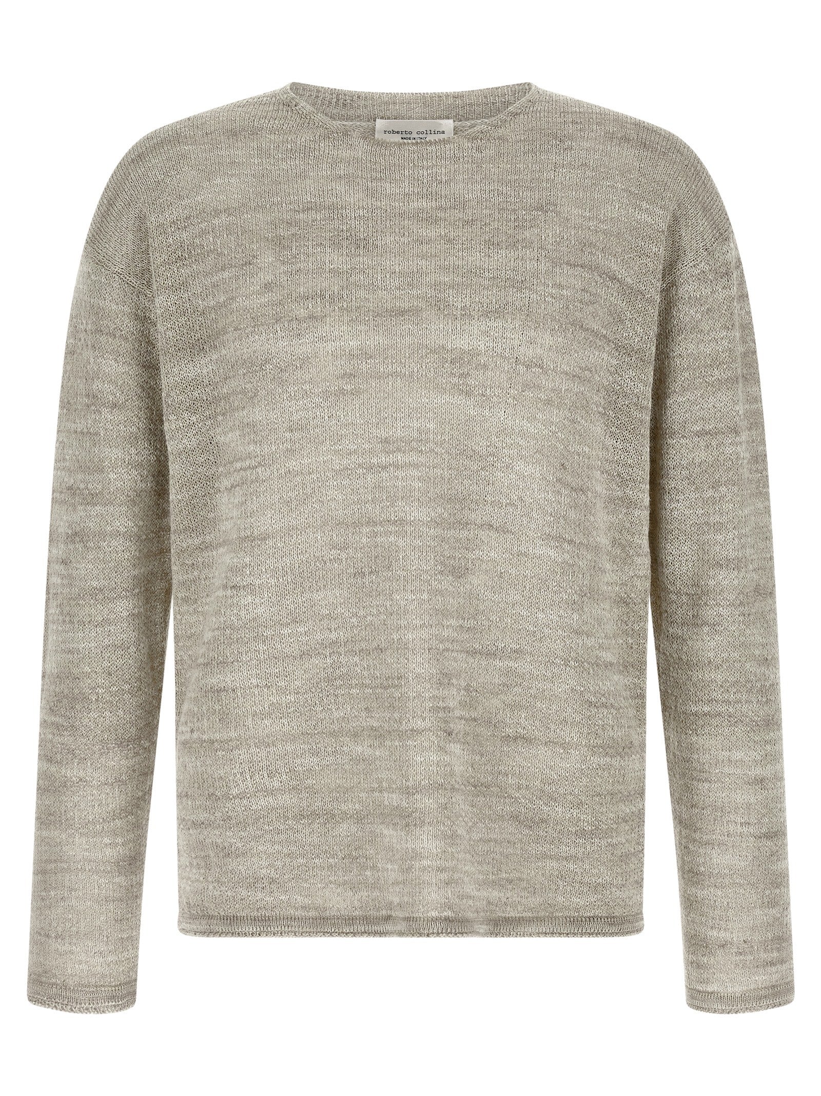 Mouliné sweater Gray Sweater, Cardigans