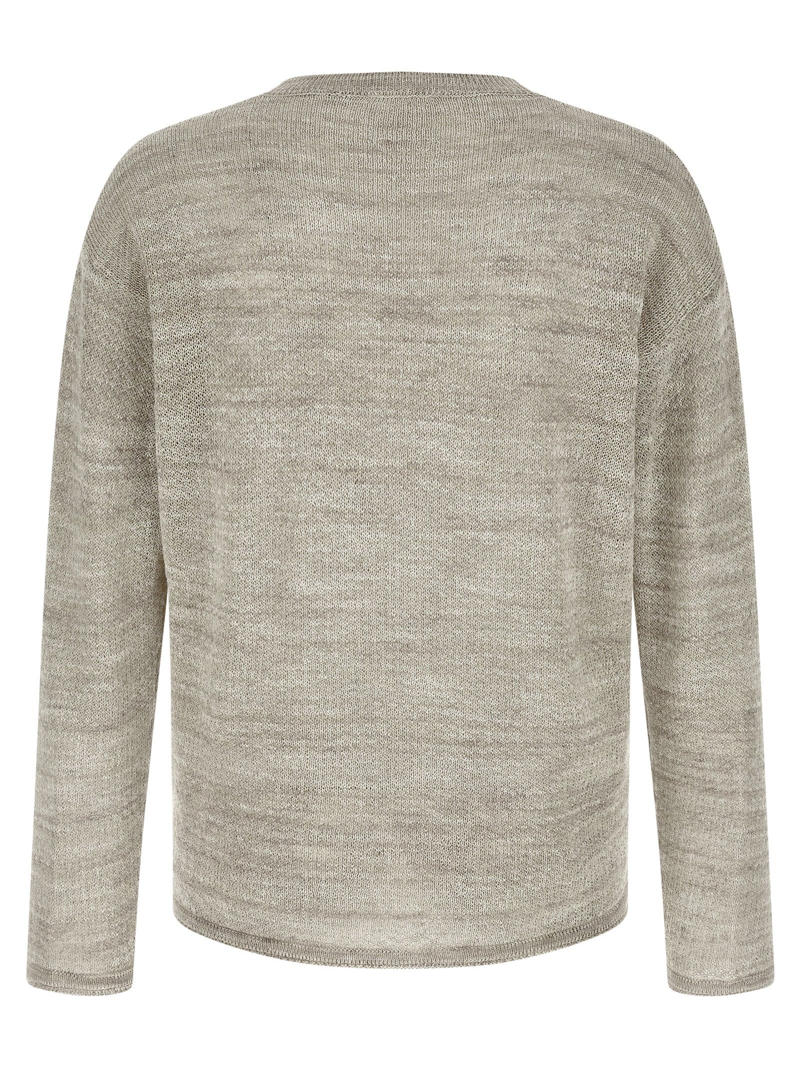 Mouliné sweater Gray Sweater, Cardigans