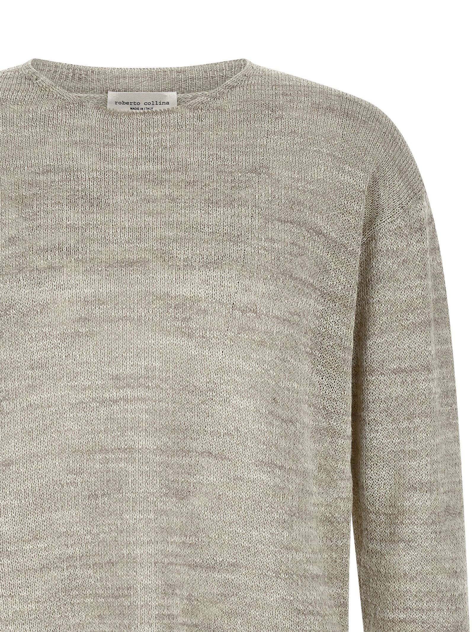Mouliné sweater Gray Sweater, Cardigans