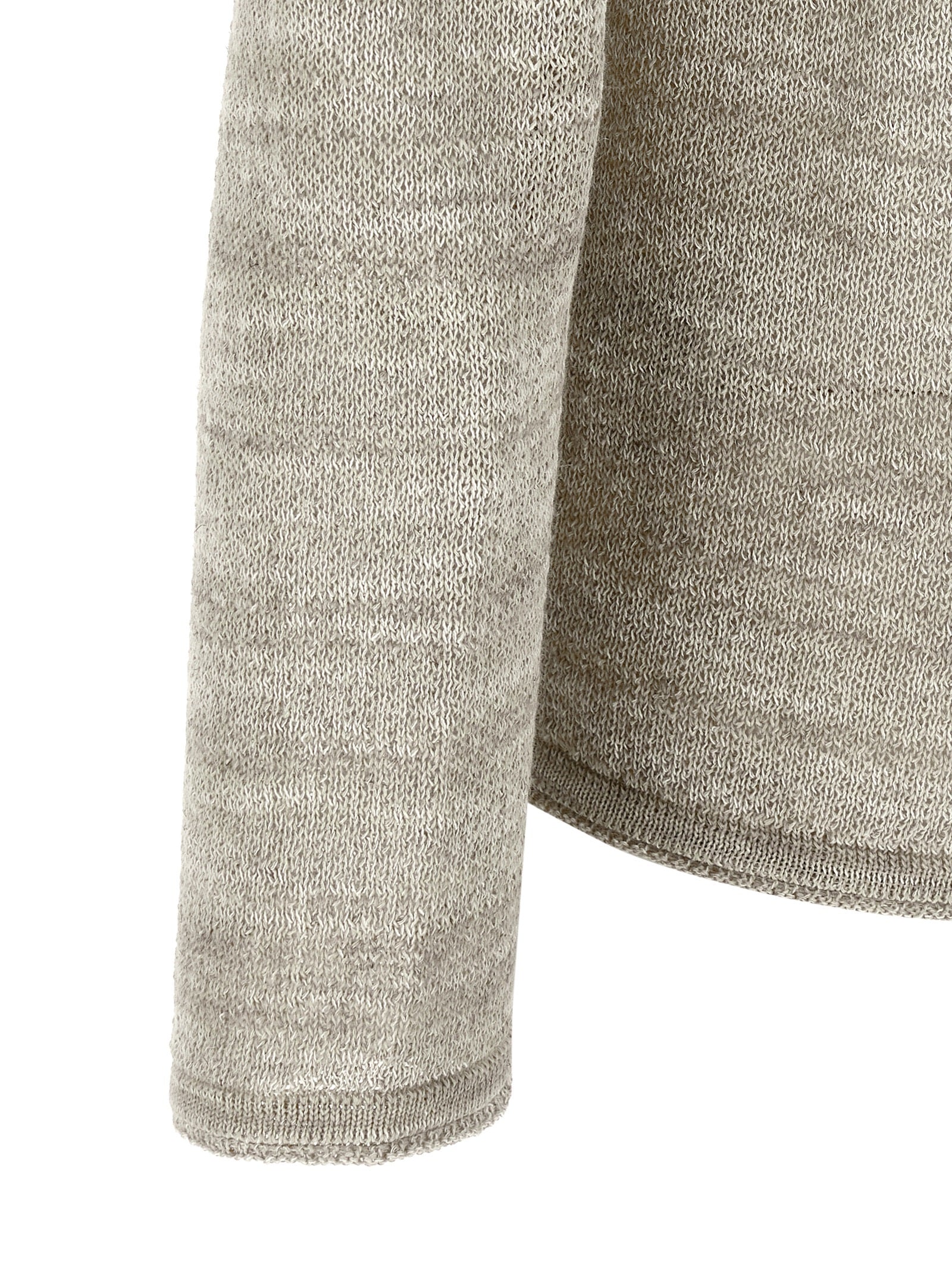 Mouliné sweater Gray Sweater, Cardigans