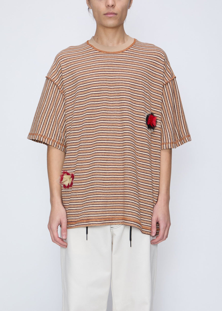 Song For The Mute 100% cotton t-shirt in orange