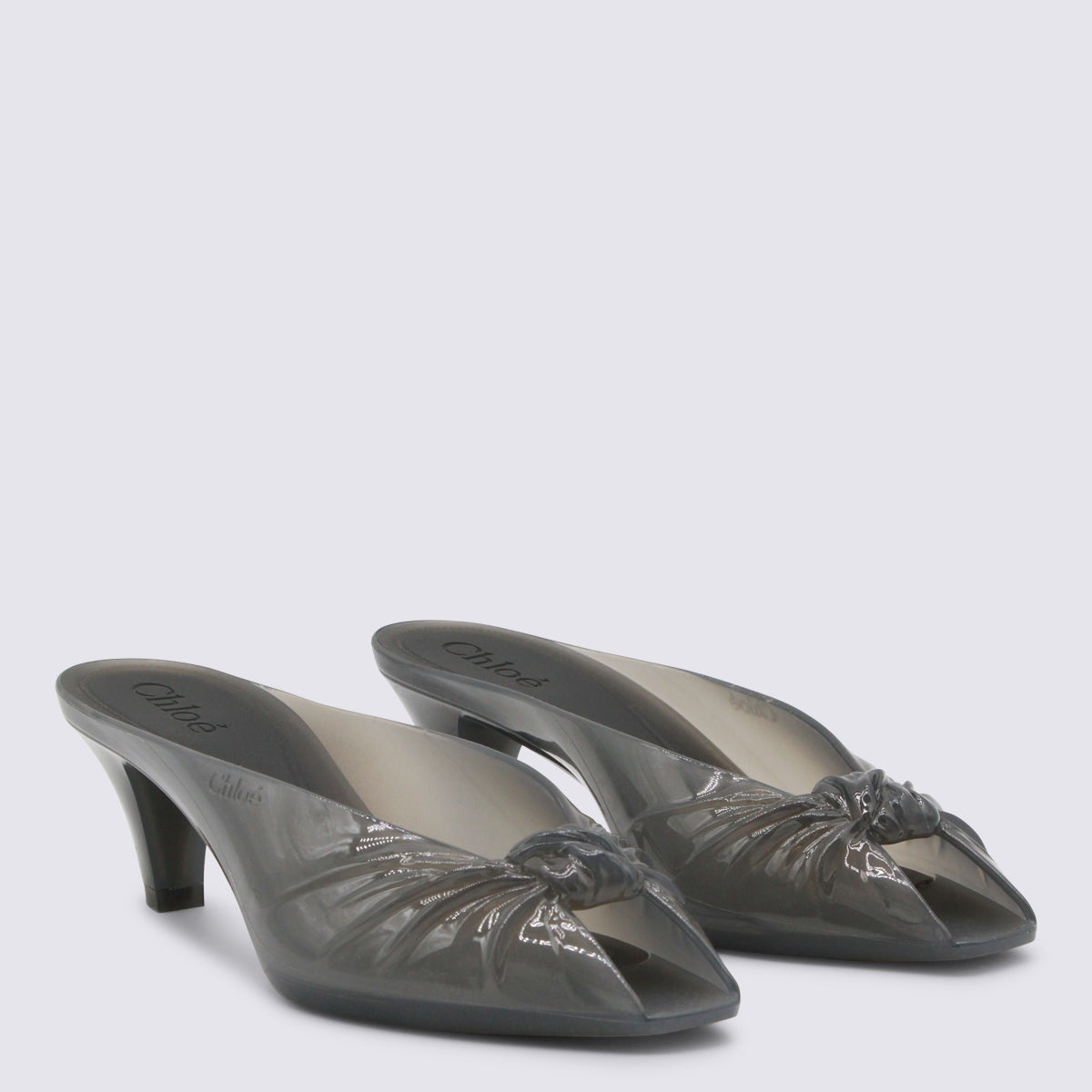 Chloè With Heel Ash Grey _cover El Sole
