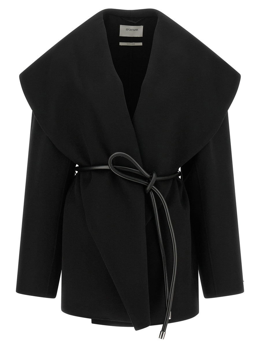 Sportmax Coat — Black