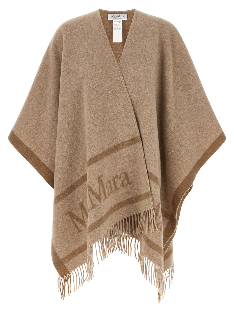 Max Mara Cape — Camel
