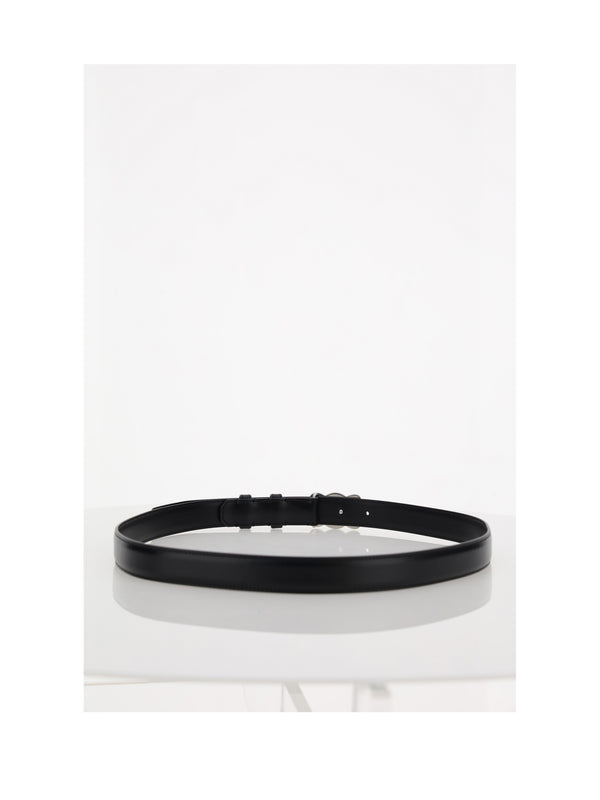 Belt 25mm Calf Leather Black