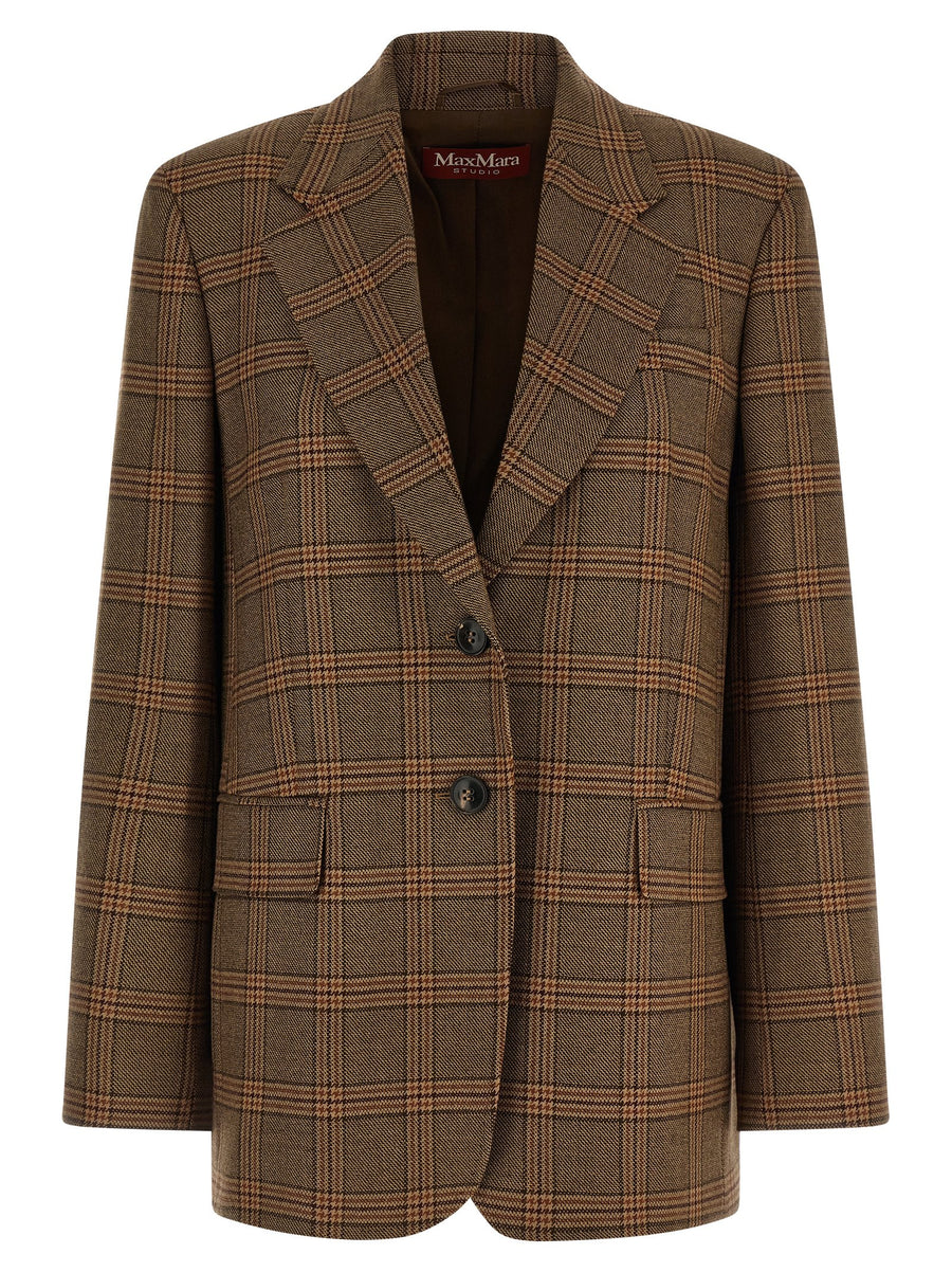 Max Mara Studio Blazer — Brown