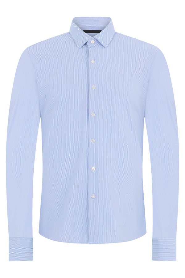 Long-Sleeve Shirt White Polyamide