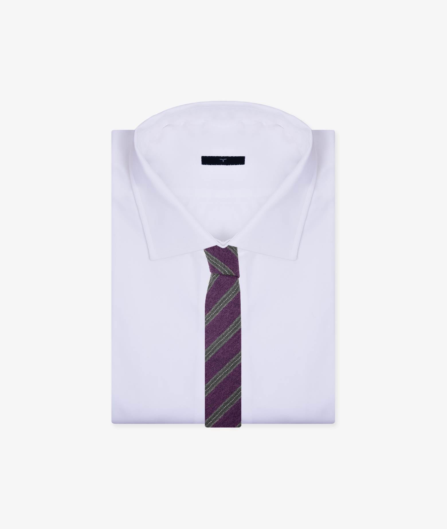 Tie Porta Nuova Grey Regimental