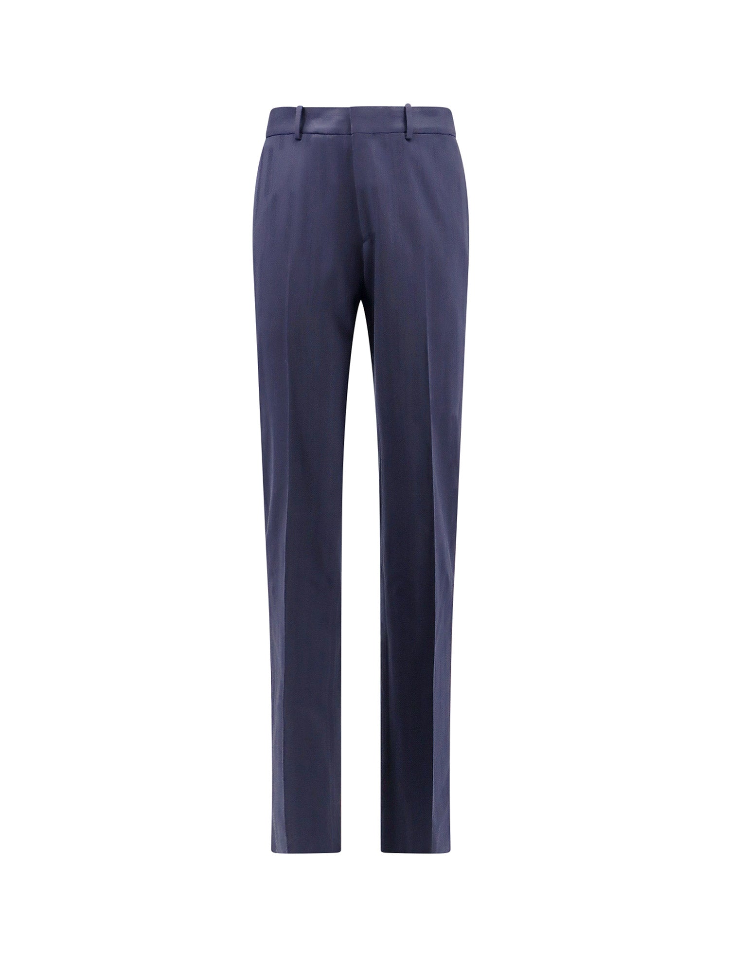 Off White RTW Blue Lana Vergine Elastan