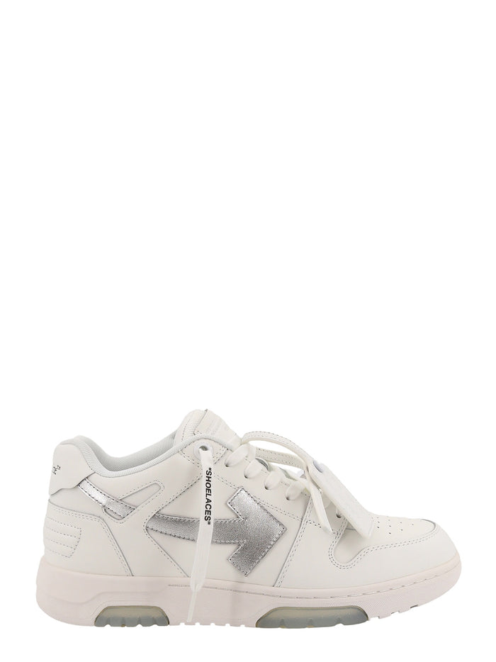 Off White Sneakers Pelle