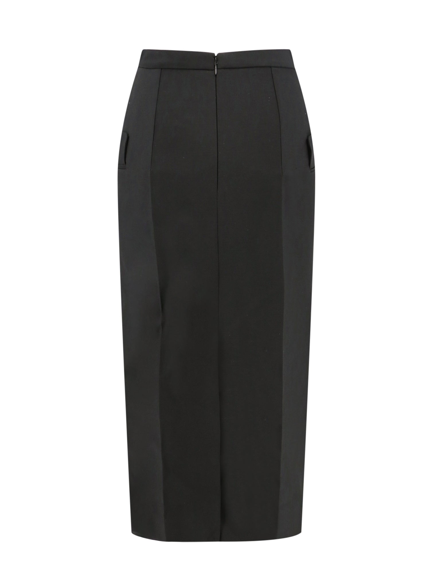 Alexander McQueen Skirts Black Lana Certificata