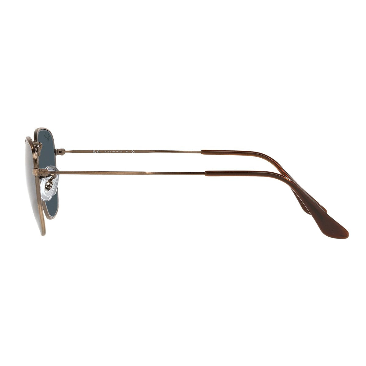Ray-Ban Rb3447 - Round Metal Brown Metallo Sunglasses