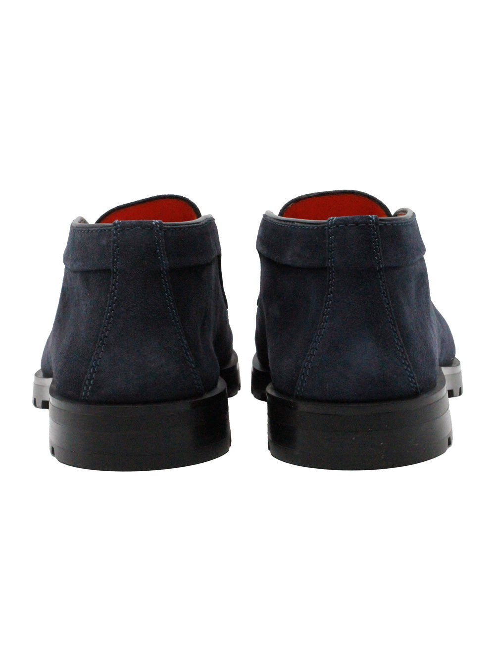Santoni Flat Shoes Blue 100le