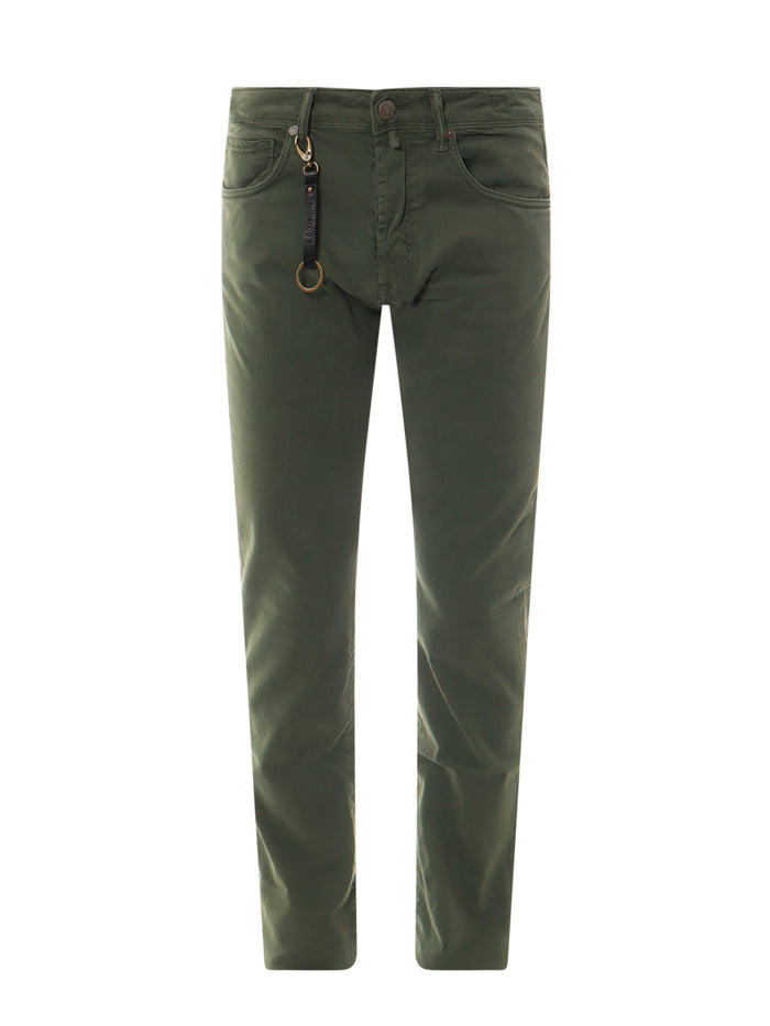 Incotex RTW Green Cotone Elastan