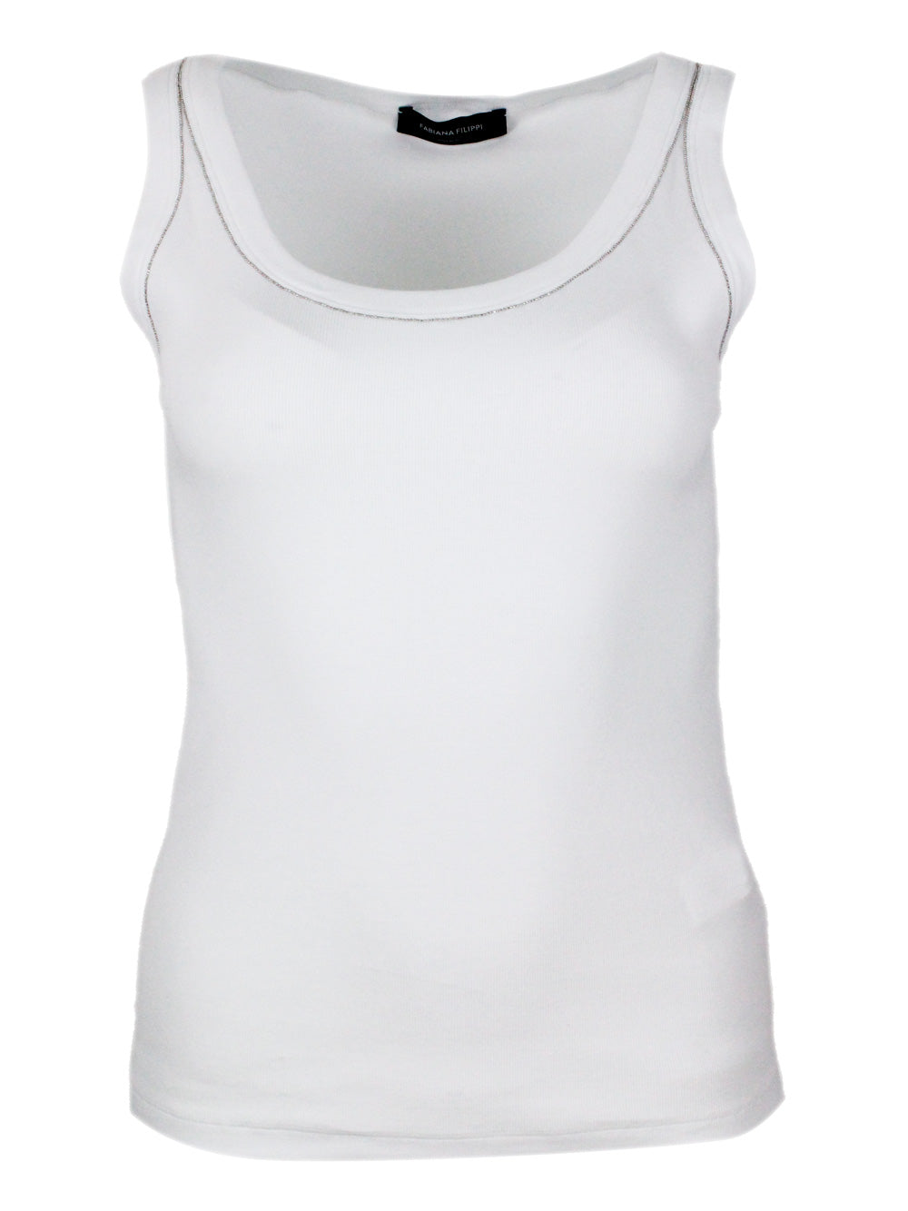 Fabiana Filippi T-Shirts And Polos White 94co 6ea