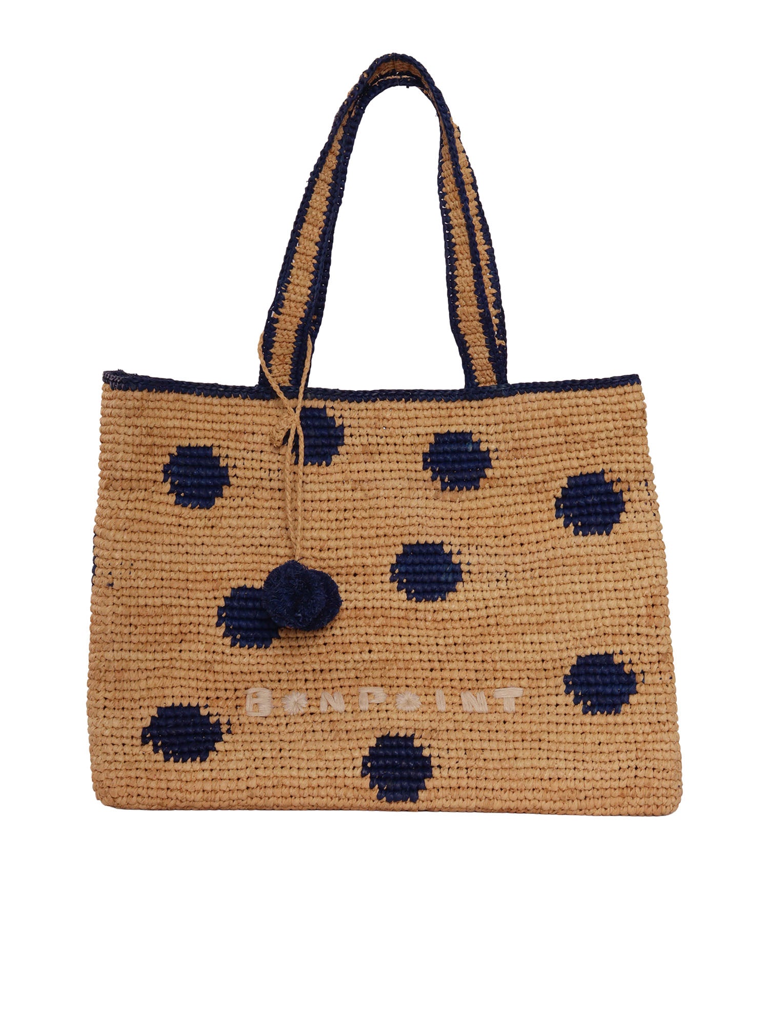 ESMA BAG Beige Raffia Handbag