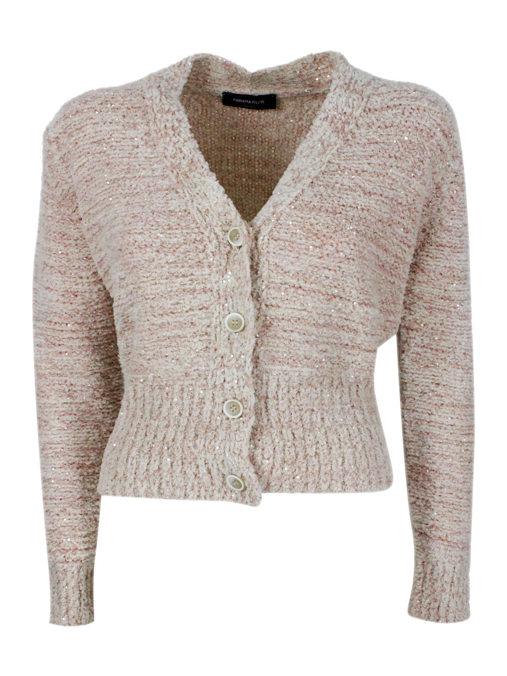 Fabiana Filippi Sweaters Pink 48co 21ny 17pa