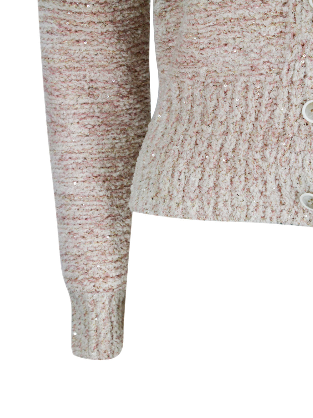 Fabiana Filippi Sweaters Pink 48co 21ny 17pa