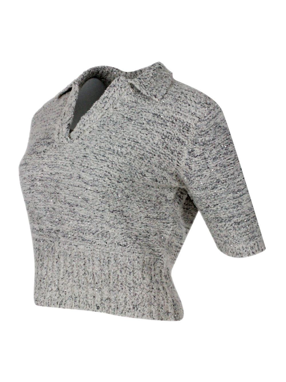 Fabiana Filippi Sweaters Beige - Grigio 48co 21ny 17pa