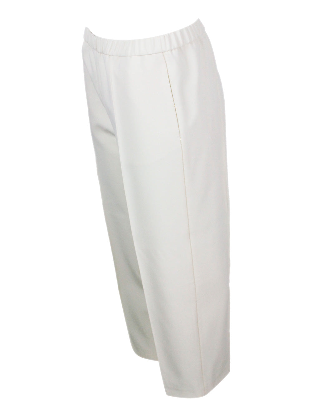 Fabiana Filippi Trousers Beige 68pl 29vi 3ea