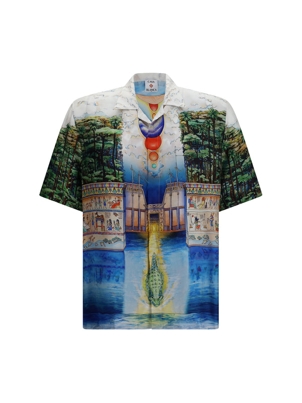 Casablanca 100% Silk shirt in multicolor