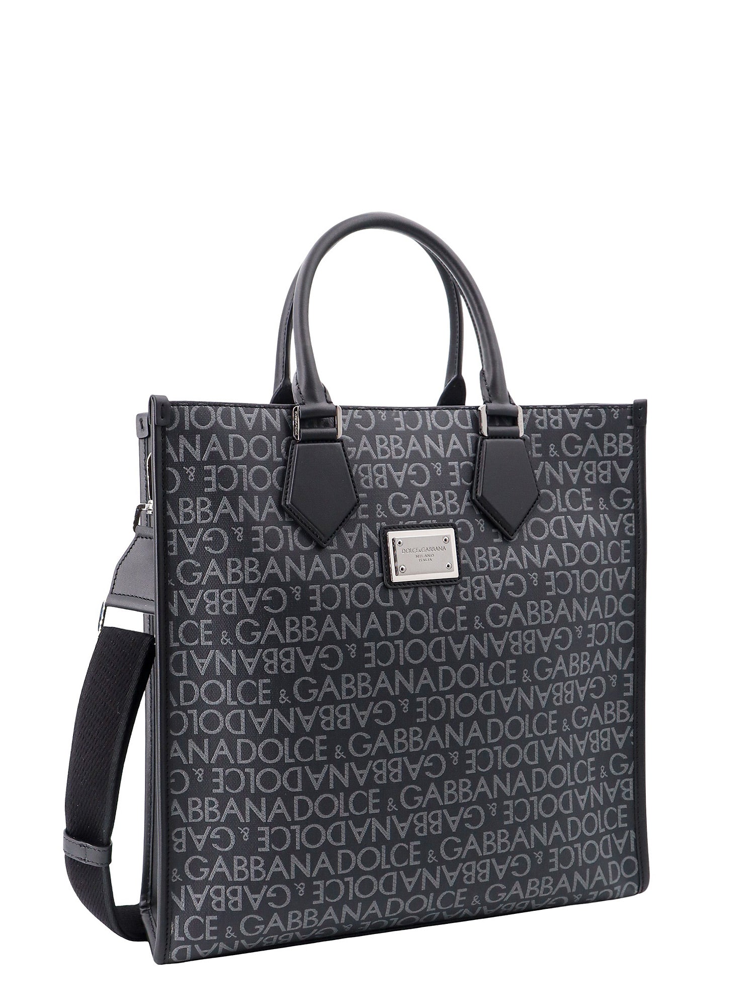 Dolce & Gabbana Bags Blue Tela Spalmata/pelle