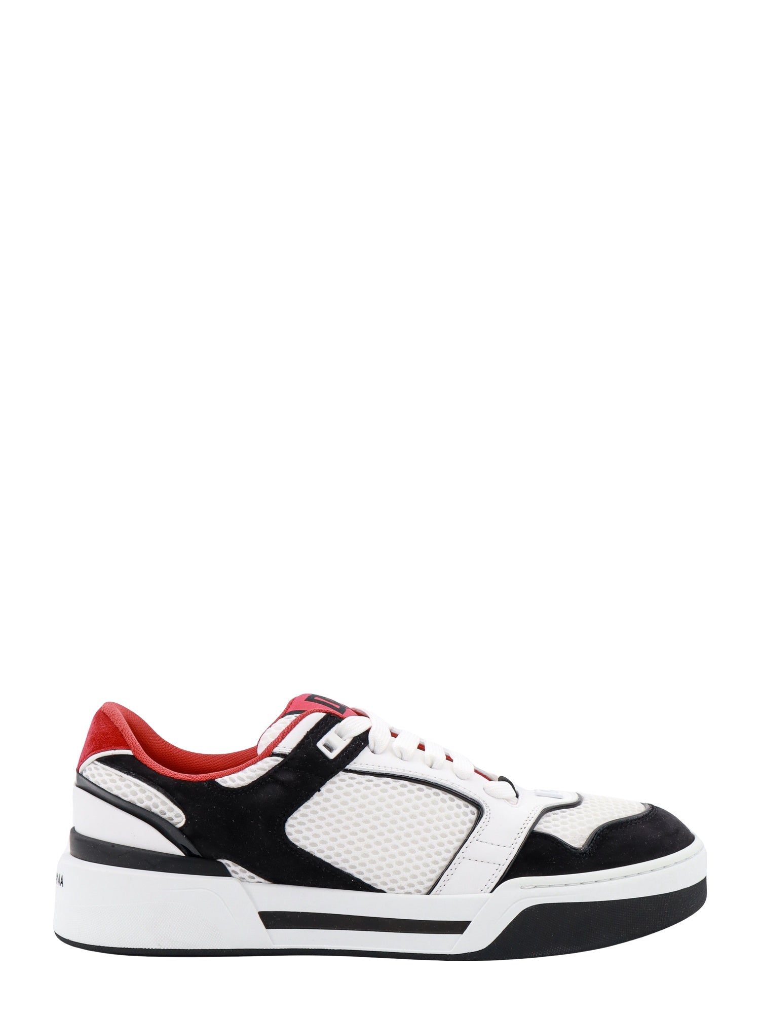 Dolce & Gabbana Sneakers White Mesh / Suede