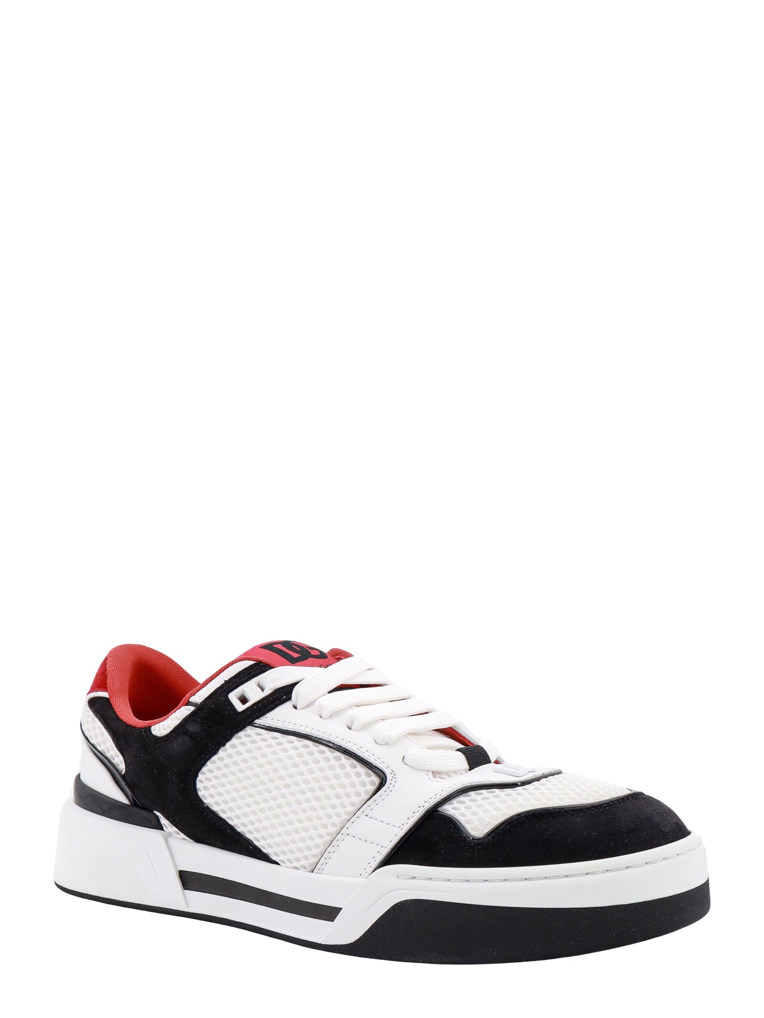 Dolce & Gabbana Sneakers White Mesh / Suede