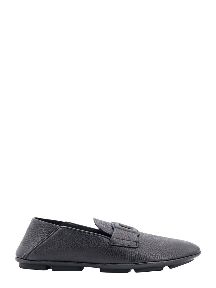 Dolce & Gabbana Flat Shoes Black Pelle