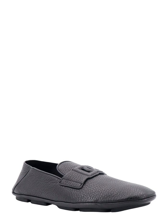 Dolce & Gabbana Flat Shoes Black Pelle