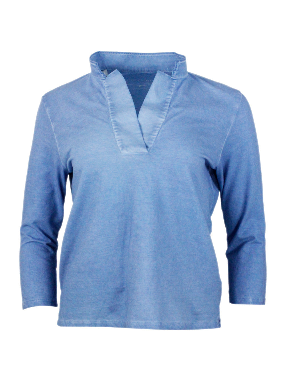 Ploumanch T-Shirts And Polos Light Blue 95co 5ea